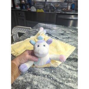 My Banky Giraffe My name is Julia Yellow Security Blanket Lovey Head Feet Tail